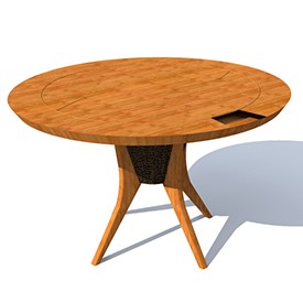 Veneto table 3D Object | FREE Artlantis Objects Download